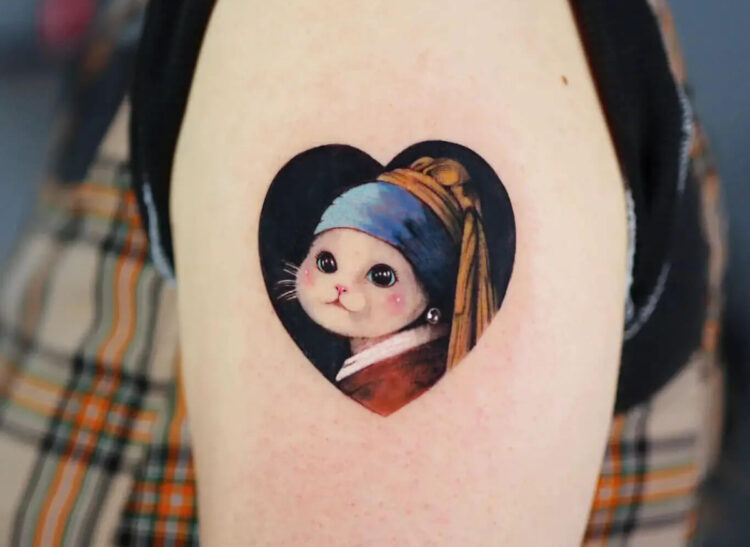25+ Cute Cat Tattoos Every Cat Lover Will Adore