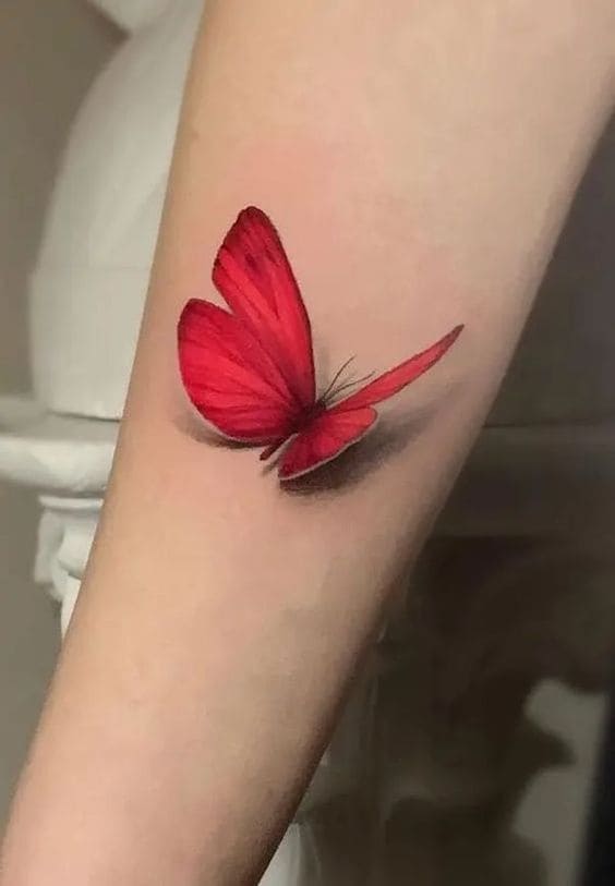 3D Butterfly Tattoo Designs
