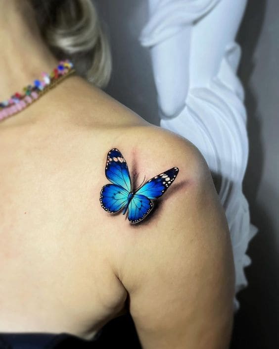 3D Butterfly Tattoo Designs