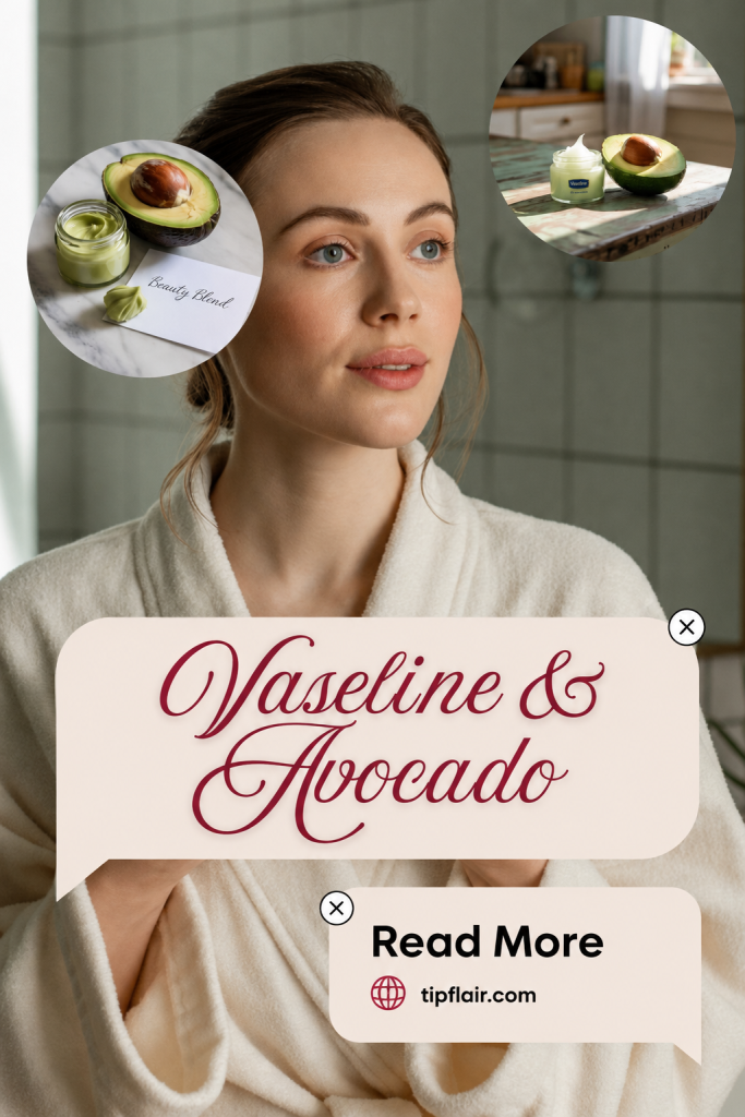 How to Use Vaseline and Avocado