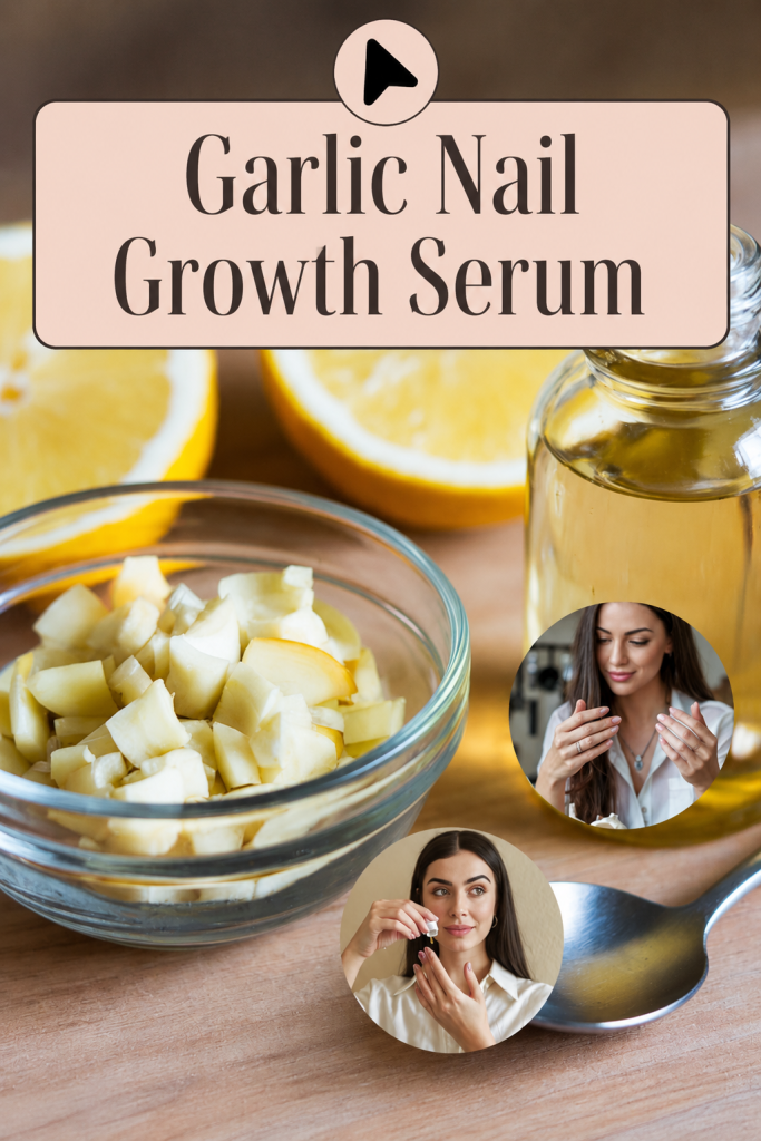 Say Goodbye to Brittle Nails By Trying This Powerful Garlic Nail Growth Serum