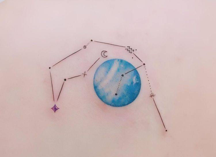 50+ Aquarius Tattoo Ideas for Women to Show Your Zodiac Pride