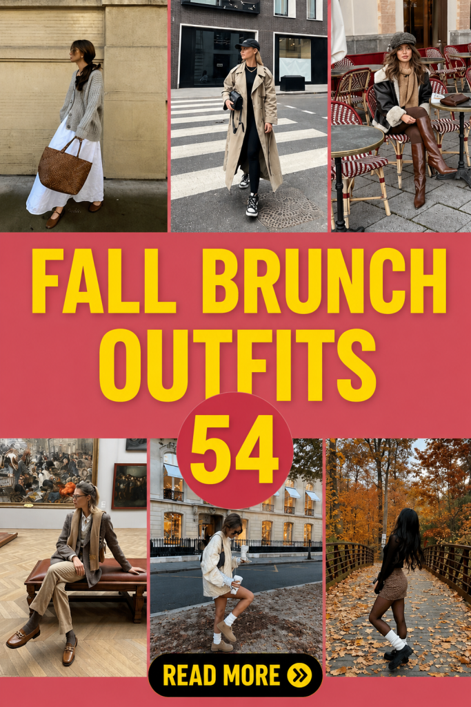 50+ Cozy Yet Trendy Fall Brunch Outfits To Enjoy The Season