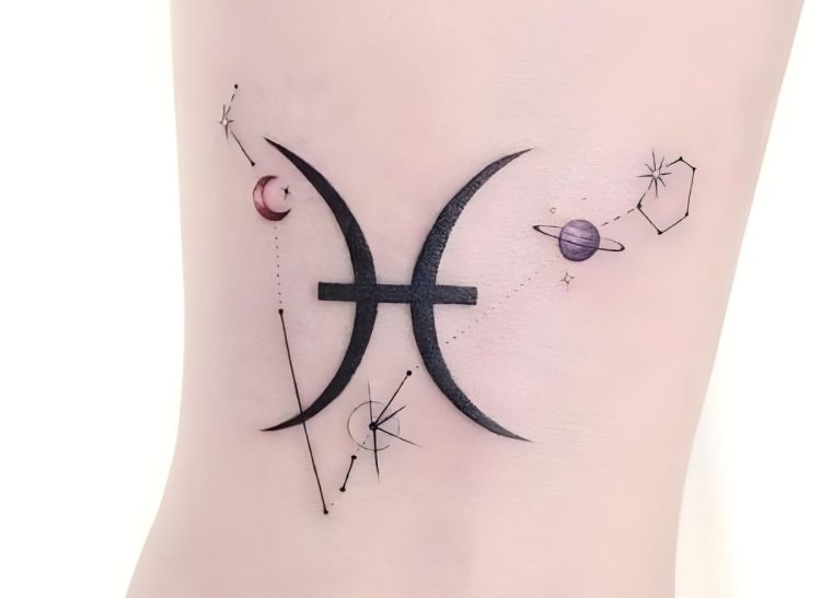 50 Enchanting Pisces Tattoo Designs For Celebrating Your Zodiac Sign