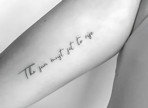 45+ Meaningful Quote Tattoo Ideas for Inner Strength