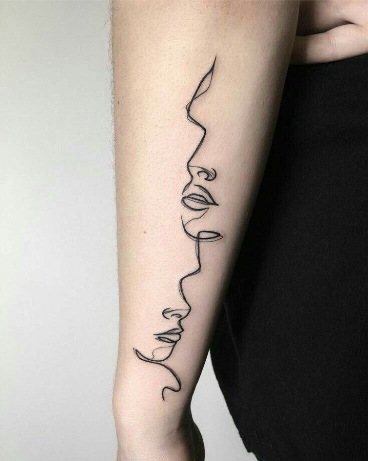 Abstract Gemini Body Art