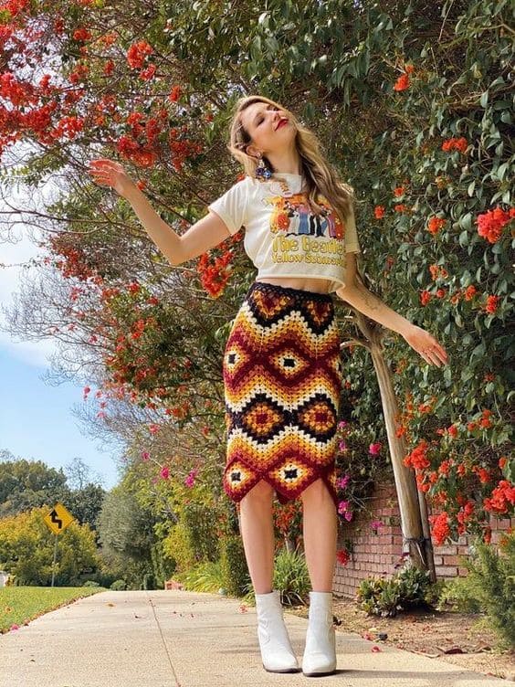  Adorable Crochet Skirts