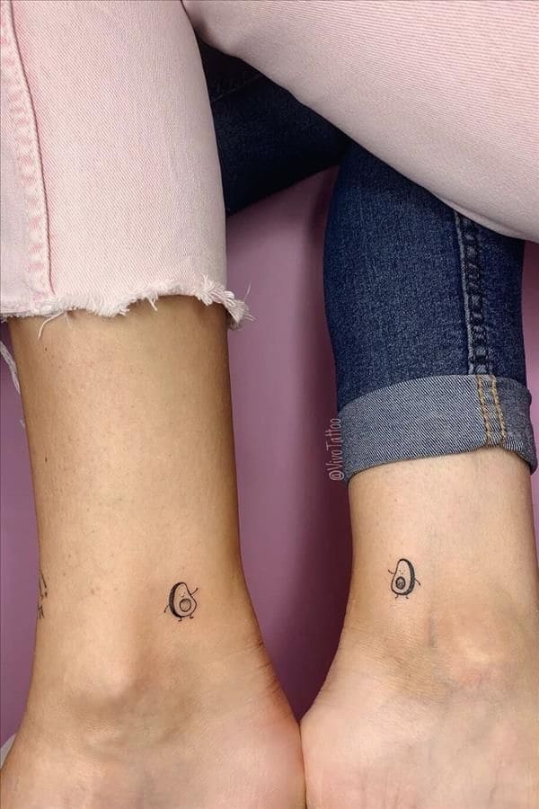Adorable Mini Foot Tattoos For Women