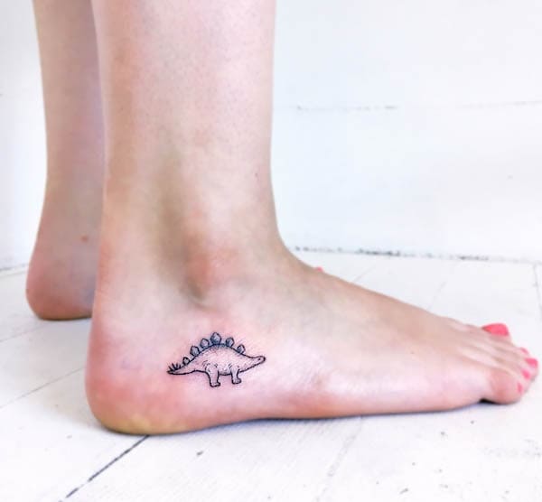 Adorable Mini Foot Tattoos For Women