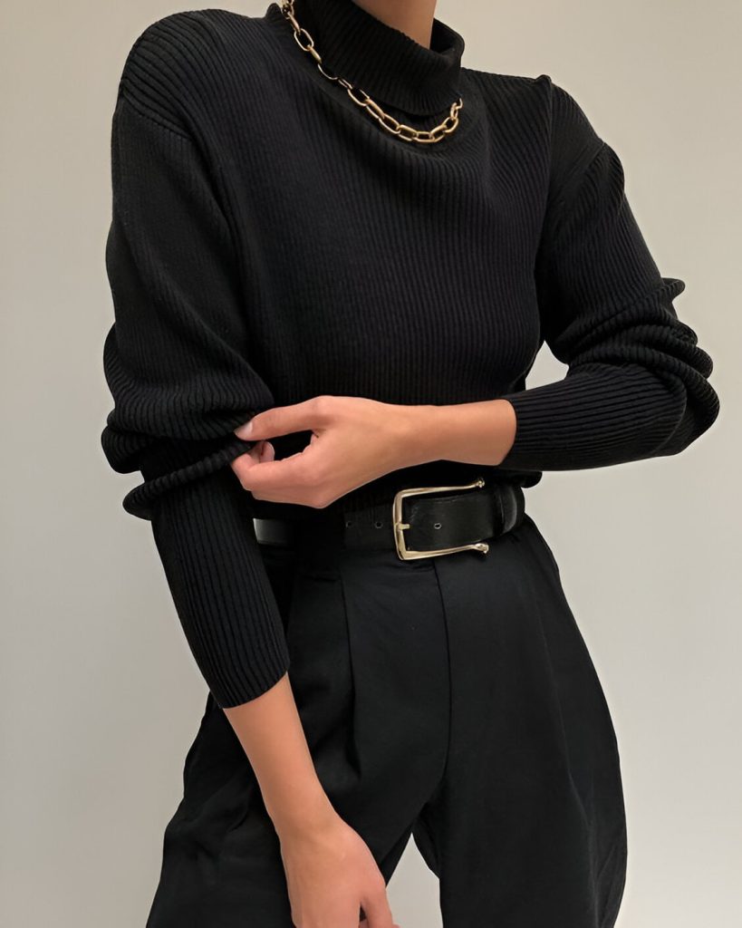 All-Black Casual Smart