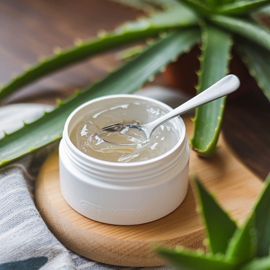 Aloe Vera Tip for Nail Polish Removal