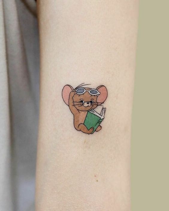 Animal Cartoon Character Tattoos