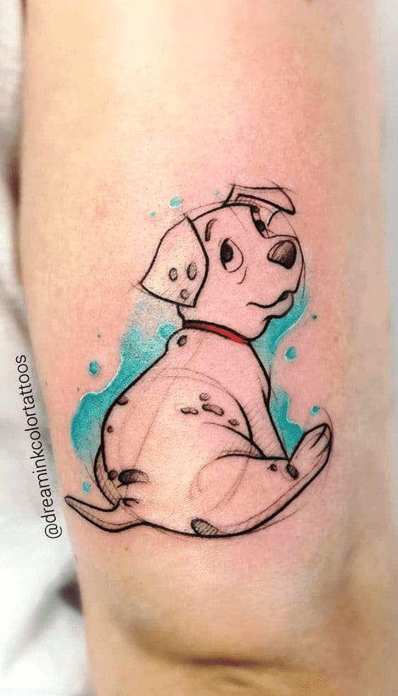 Animal Cartoon Character Tattoos