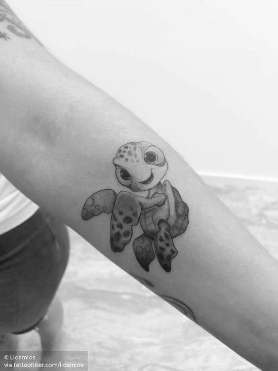 Animal Cartoon Character Tattoos