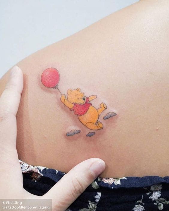 Animal Cartoon Character Tattoos