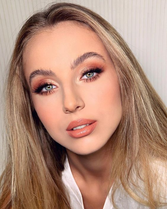 Apricot Fall Makeup Trends