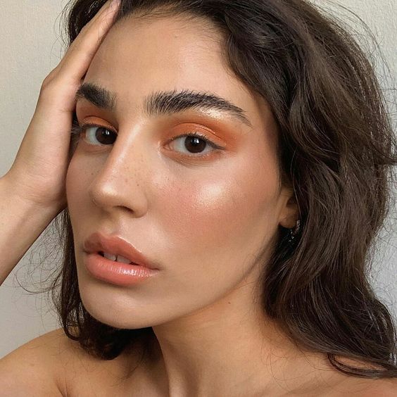 Apricot Fall Makeup Trends