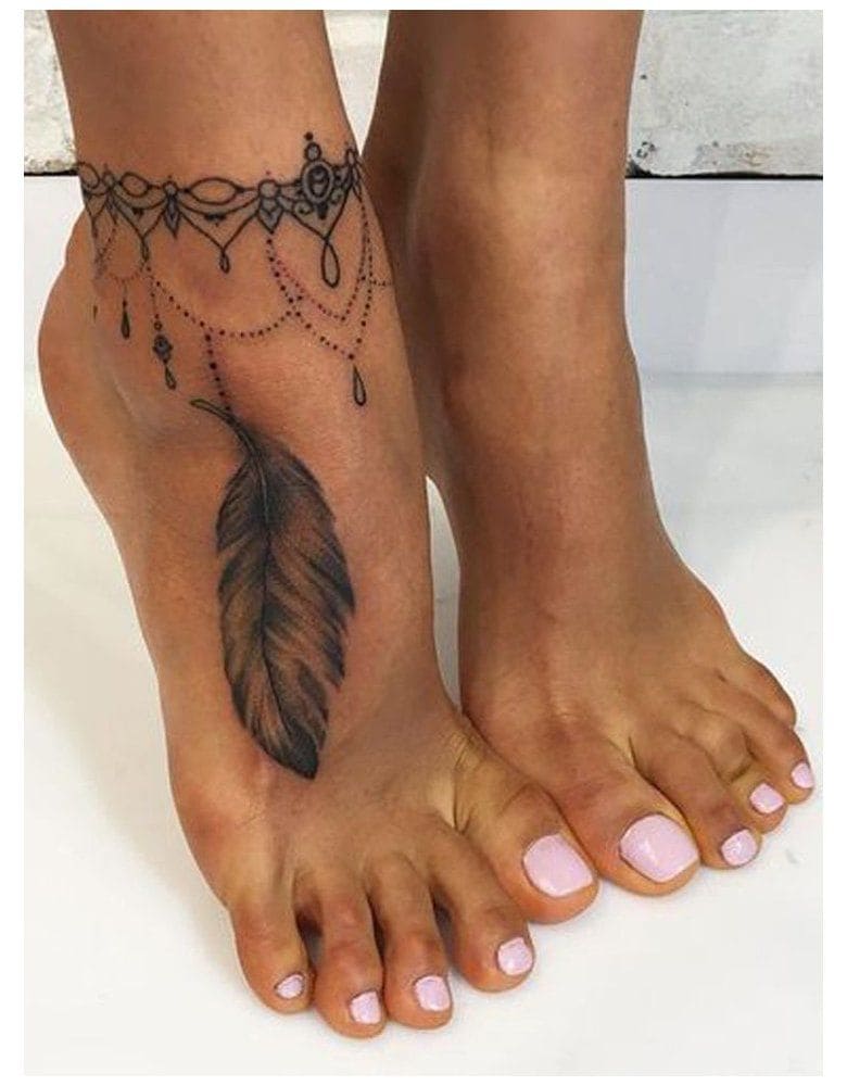  Around Ankle Inks For Girls