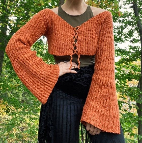 Autumn Crochet Outfit Ideas