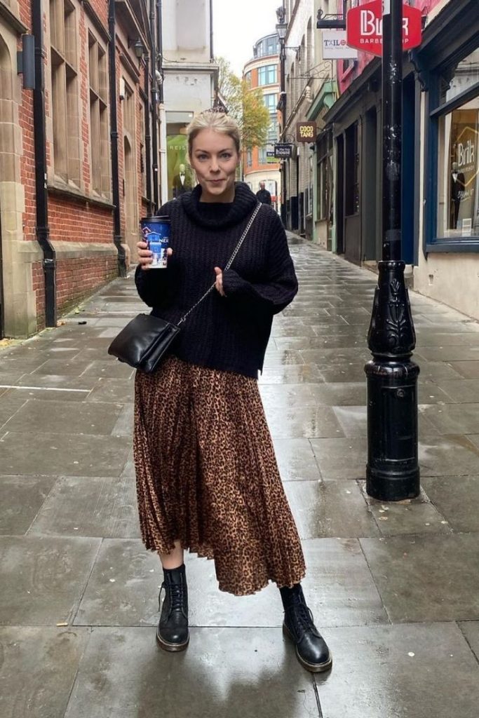 Autumn Long Skirt Style
