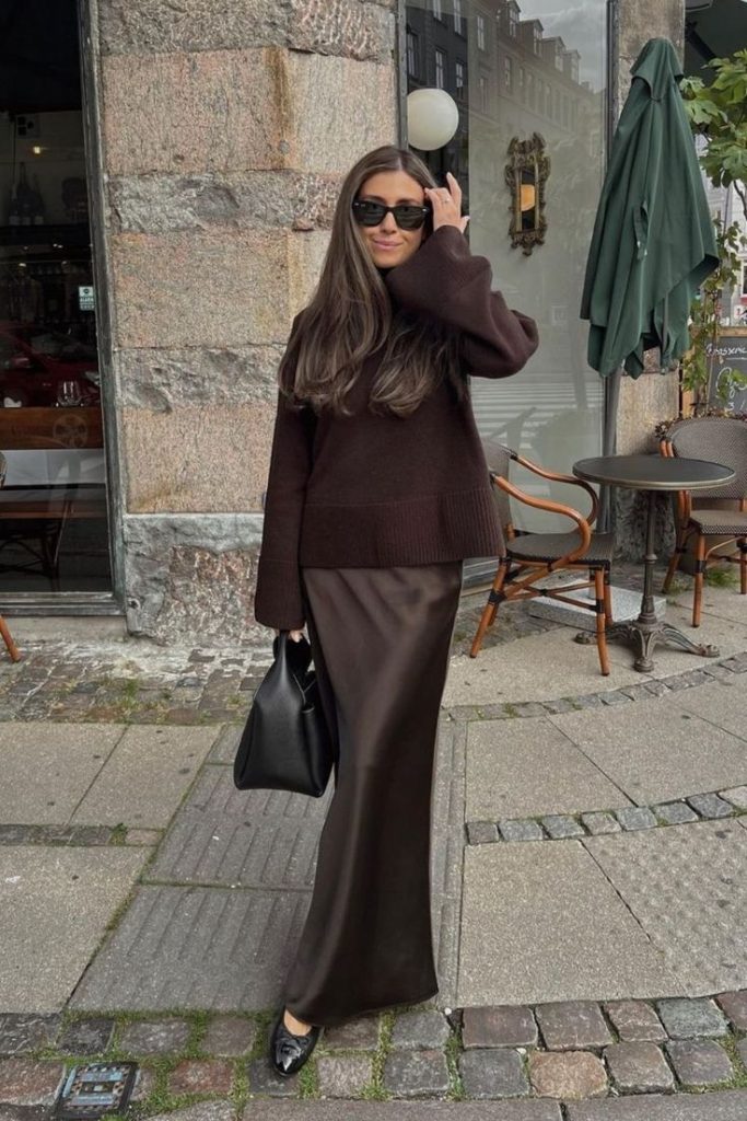 Autumn Long Skirt Style