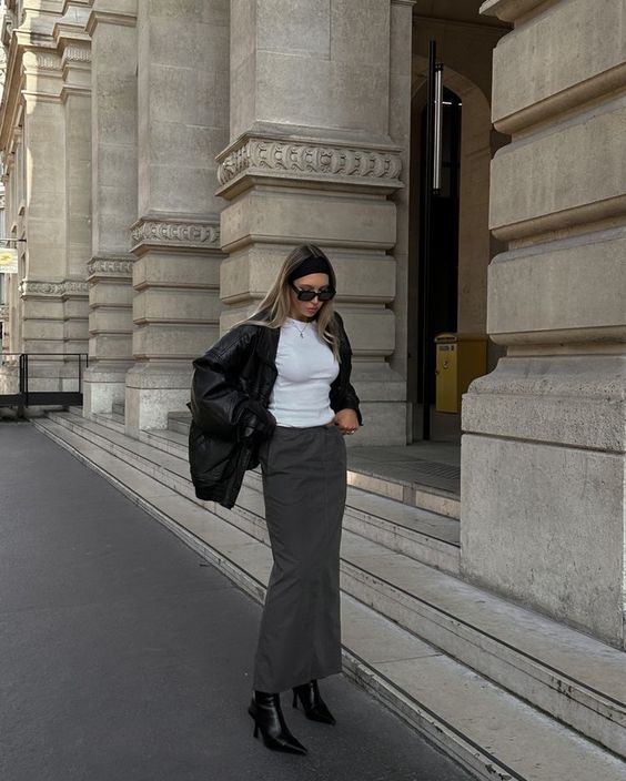 Autumn Long Skirt Style