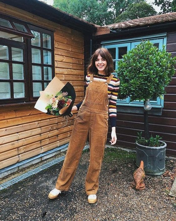 Autumn Outfits With Overalls