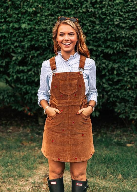 Autumn Outfits With Overalls