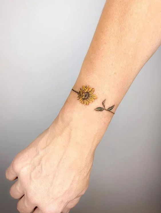 Autumn Symbol Flower Tattoos