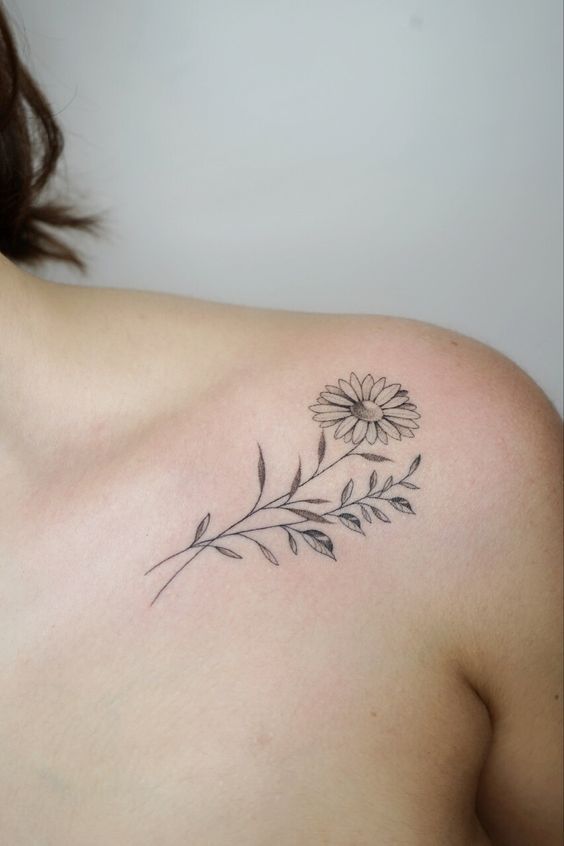 Autumn Symbol Flower Tattoos