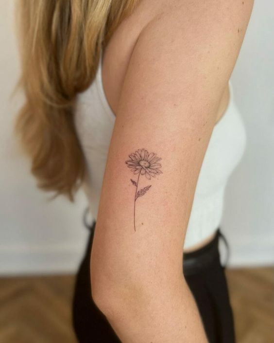 Autumn Symbol Flower Tattoos