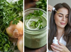 The Parsley and Onion Hair Growth Secret Your Scalp Will Love