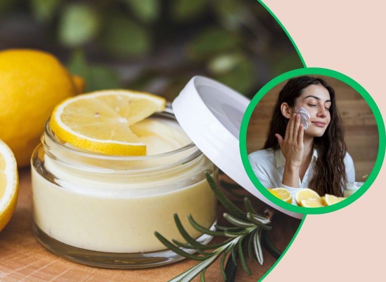 Homemade Lemon Face Cream for a Fresh, Radiant-Looking Glow