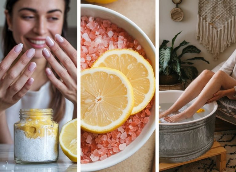 Cure Nail Fungus Naturally with Salt and Lemon to the Rescue