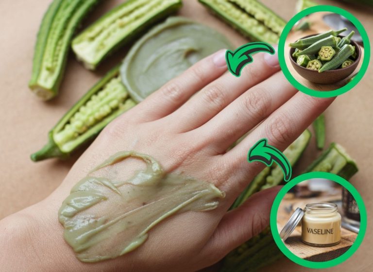 DIY Okra & Vaseline Hand Care for Soft, Smooth-Looking Hands