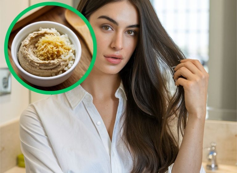Stronger, Longer Hair with Ginger and Rice Natural Hair Care Miracle