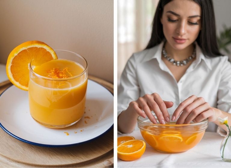 Weak Nails? Try This Orange Juice Trick for Instant Repair