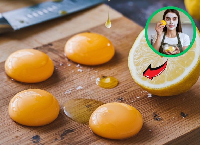 Egg & Lemon Face Mask for Smooth, Refreshed-Looking Skin