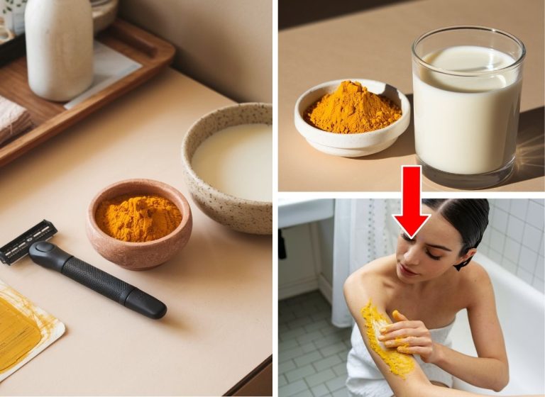 DIY Turmeric & Milk Hair Removal Hack for Smoother-Looking Skin