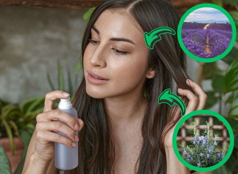 Lavender Rosemary Oil is an Herbal Remedy for Hair Growth and Scalp Health