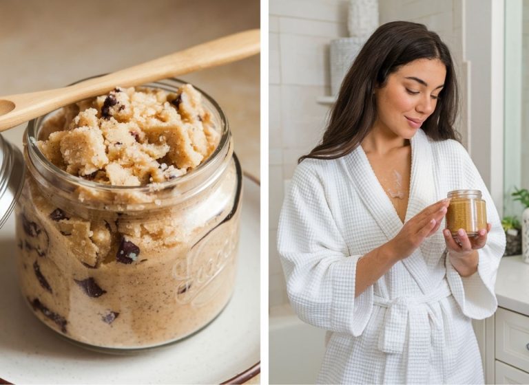 Homemade Sugar Cookie Scrub for Soft, Sweet-Smelling Skin