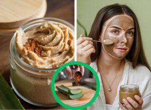Cinnamon & Aloe Vera: A Refreshing Nighttime Skin Remedy
