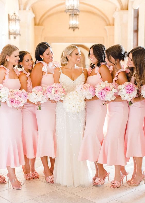 Baby Pink Dress Designs