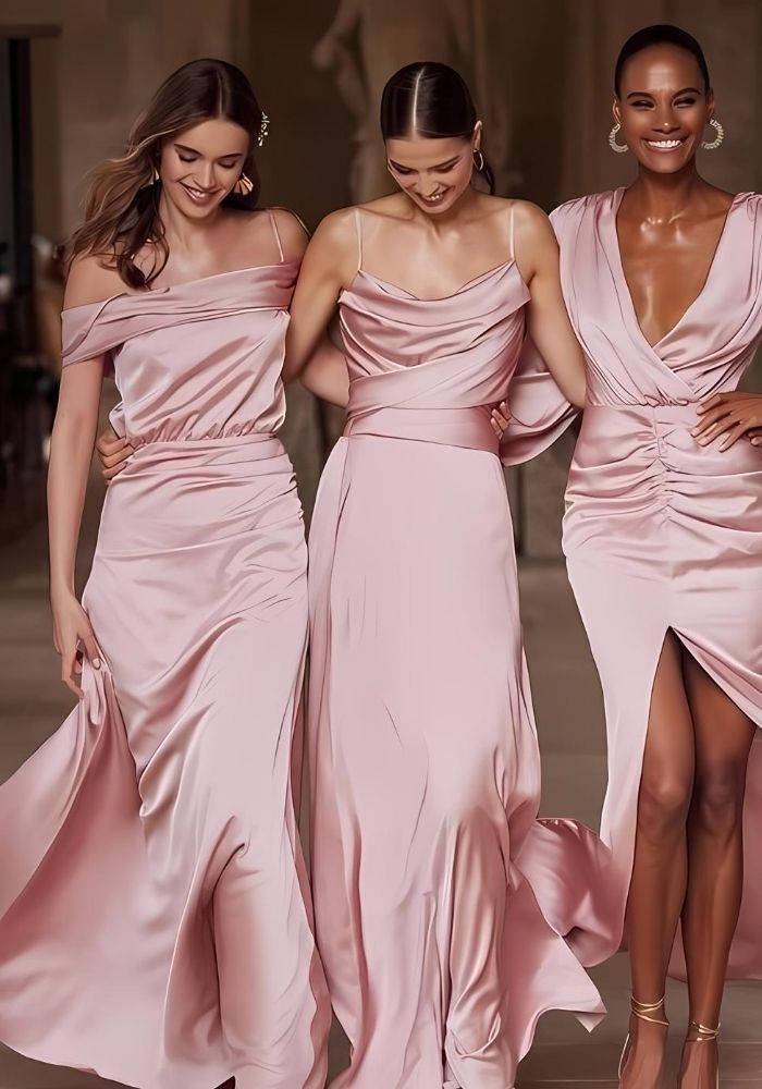 Baby Pink Dress Designs