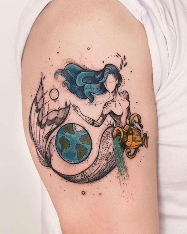  Badass Body Arts For This Water Bearer
