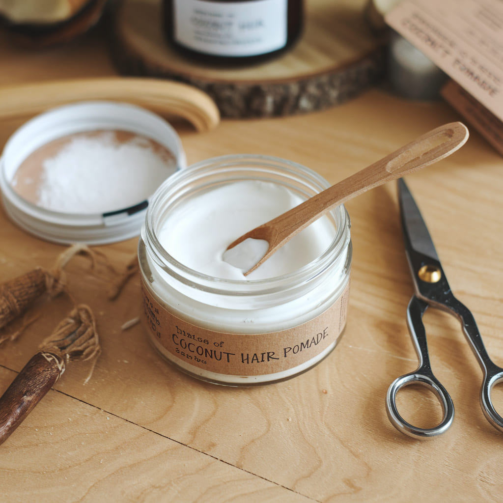Basic DIY Coconut Hair Pomade for Everyday Use
