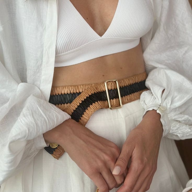 Basic Raffia Belts