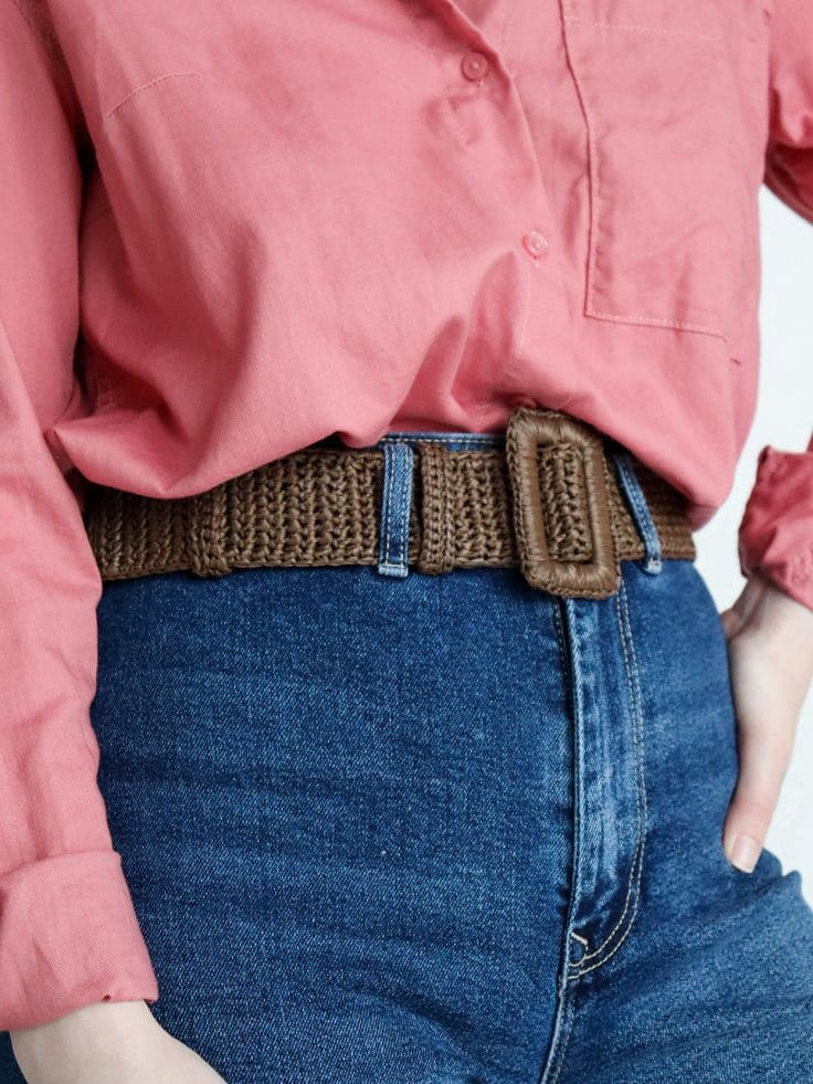 Basic Raffia Belts