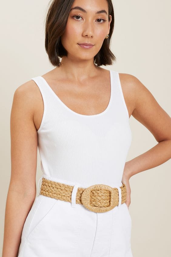 Basic Raffia Belts