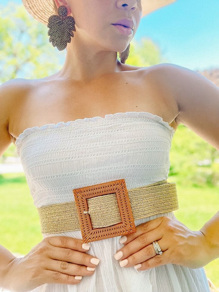 Basic Raffia Belts
